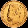 Золотая монета 5 рублей 1904 Царская Россия