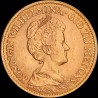 Золотая монета 10 гульденов 1911 Нидерланды