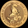 Gold coin White Horse of Hanover 100 pounds 2020 England