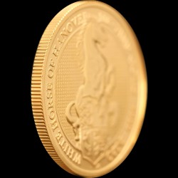 Золота монета Білий Кінь Ганновера 100 фунтів 2020 Англія