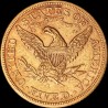 Gold coin American Eagle 5 dollars 1874 USA "S"