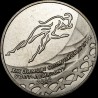 Монета Конькобежный спорт 2 гривны 2002 Украина