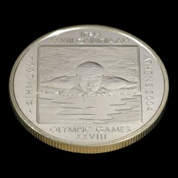Coin Swimmimg 2 hryvnias 2002 Ukraine