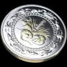 Silver coin Year of the Rat 500 togrog 2008 Mongolia