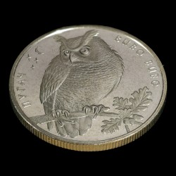 Coin Eagle Owl (Bubo Bubo) 2 hryvnias 2002 Ukraine