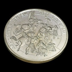 Монета 350-летия битвы под Батогом 5 гривен 2002 Украина