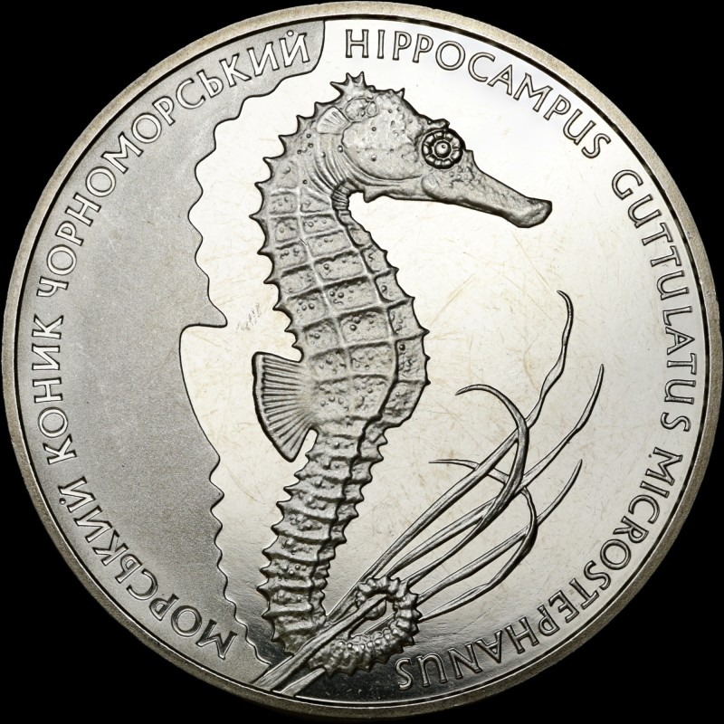 Coin Seahorse (Hippocampus) 2 hryvnias 2003 Ukraine