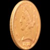 Gold coin American Eagle 5 dollars 1878 USA