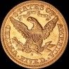 Gold coin American Eagle 5 dollars 1878 USA "S"