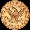 Gold coin American Eagle 5 dollars 1880 USA