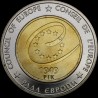 Coin 60 Years of the Council of Europe 5 hryvnias 2009 Ukraine