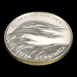 Монета Ковыль украинский 2 гривны 2010 Украина